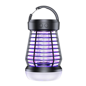 2in1 Mosquito Killer Lamp Electric Fly Catcher USB Rechargeable Electric Mosquito Swatter Electric Fly Trap With Night Light S0S Emergency Light Mosquito Killer Terrace Camping